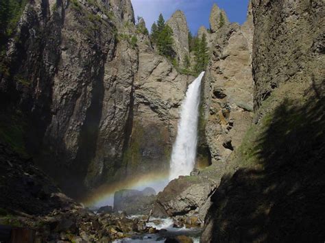 ice box canyon yellowstone distance to tower junction|yellowstone national park tower falls.